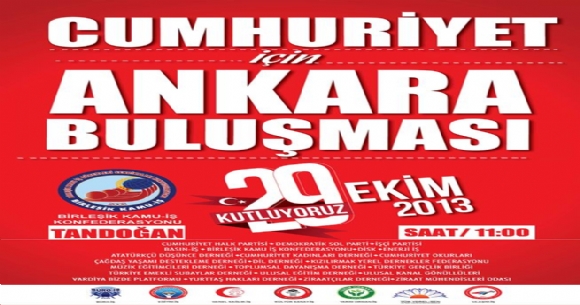 Cumhuriyet Bayram iin Ankara'ya